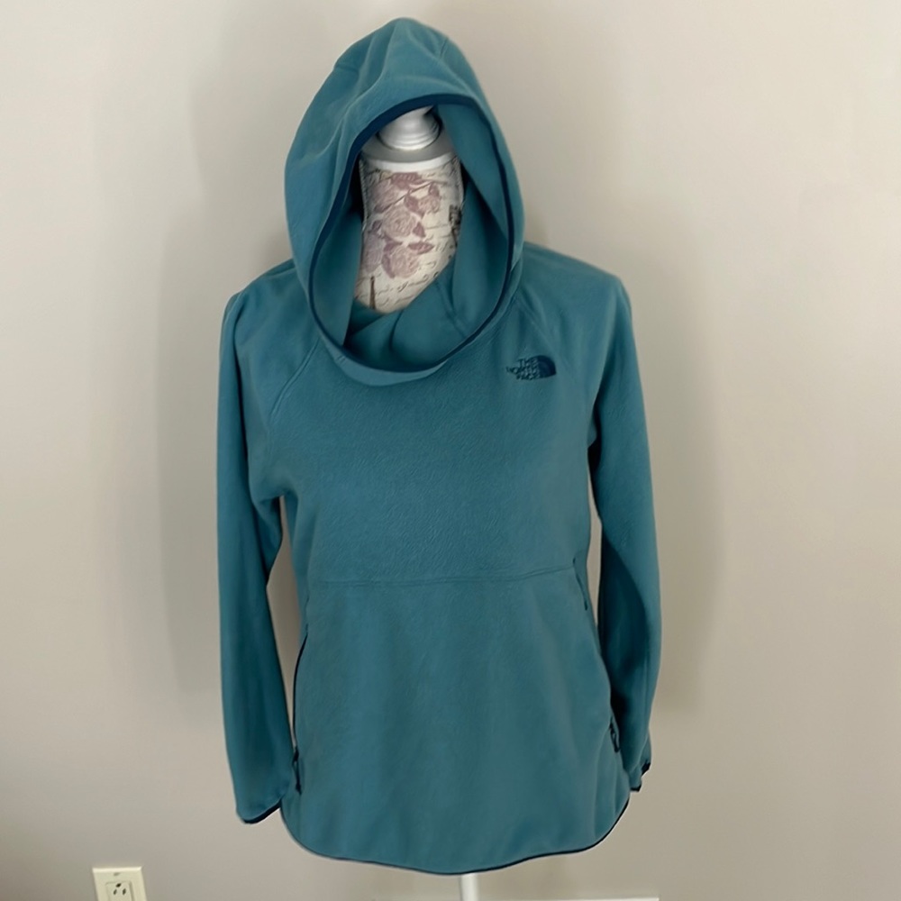 North face fleece hoodie